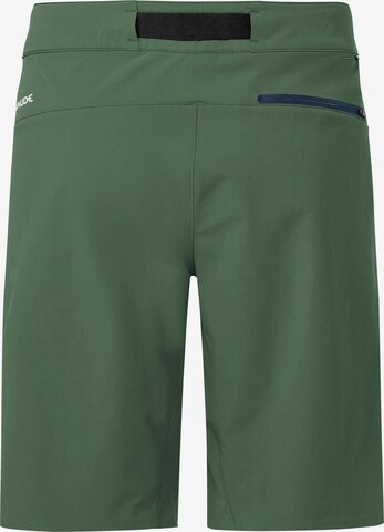 VAUDE Regular Outdoor Pants 'Badile' in Green