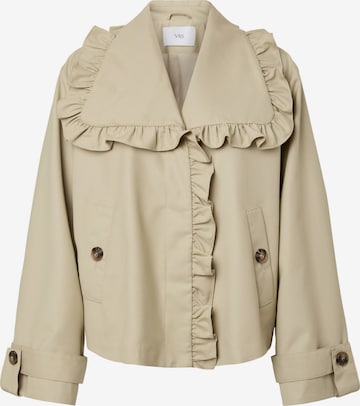 YAS Overgangsjakke 'YASElsana' i beige: forside