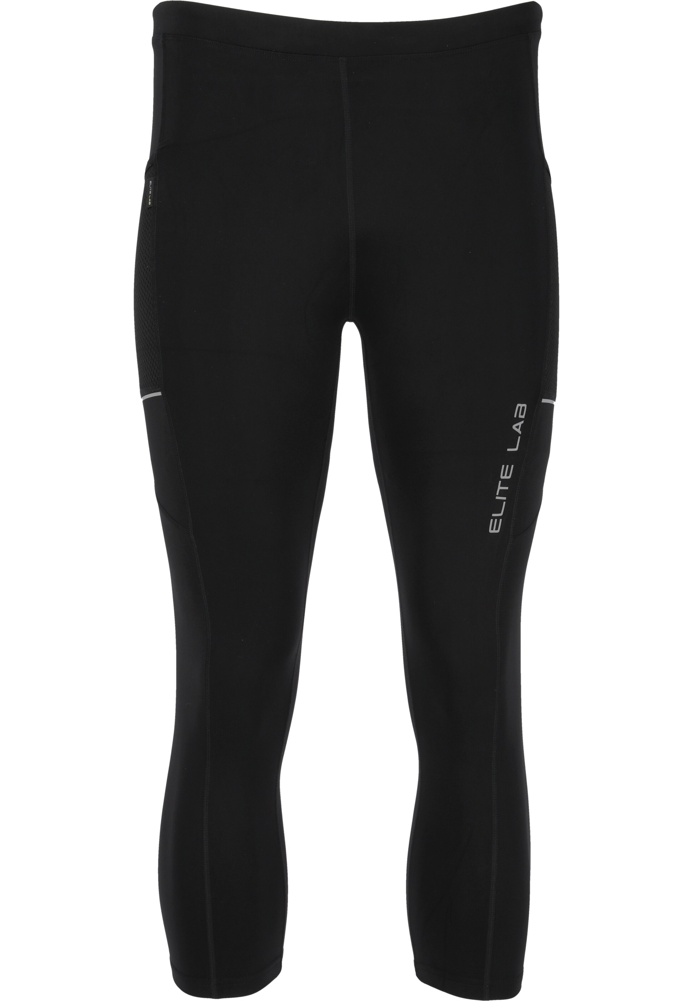 ELITE LAB Regular Sporthose 'Run Elite X1' in Schwarz: Vorderseite