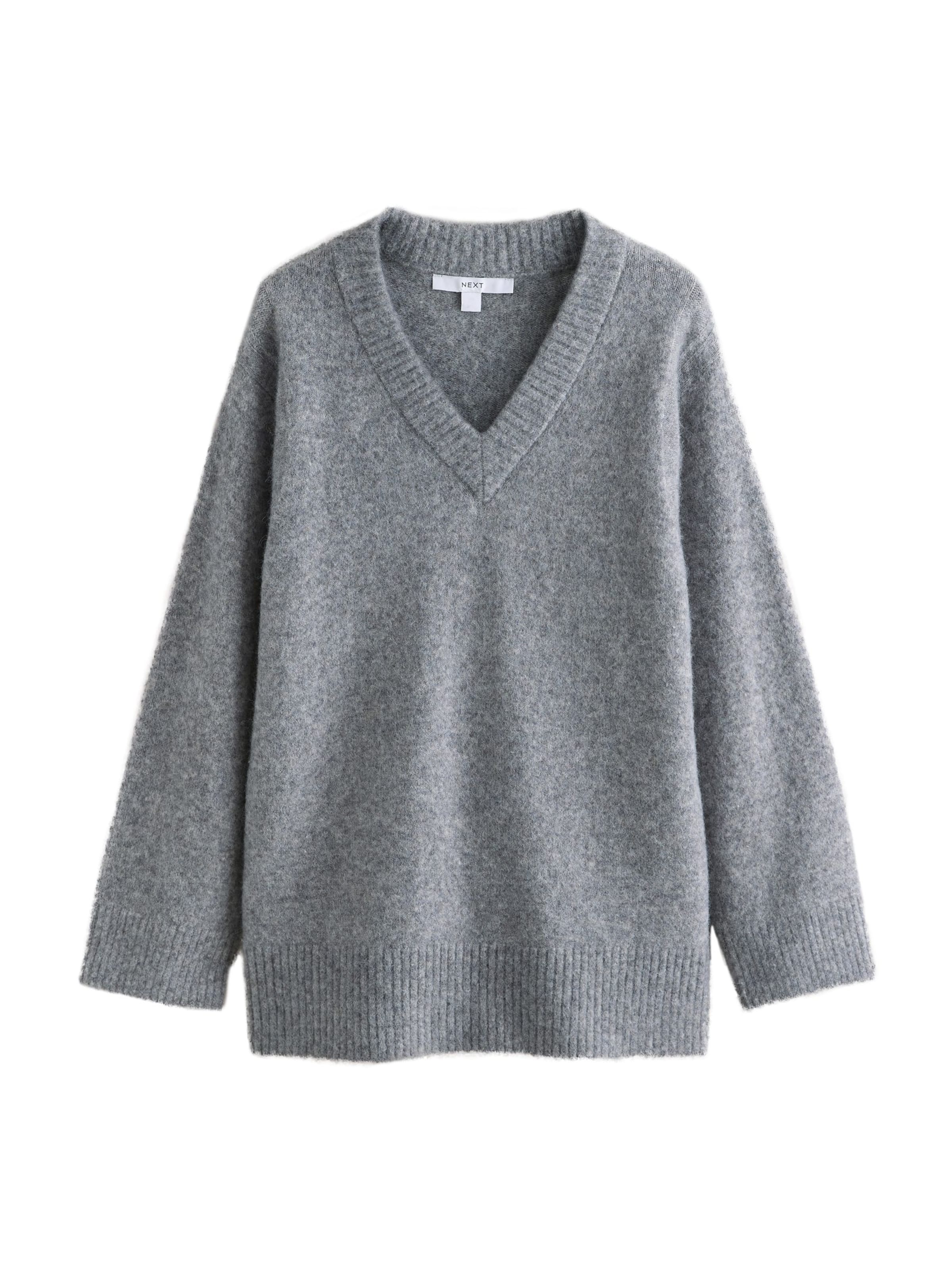 Next Sweater in Grey: front