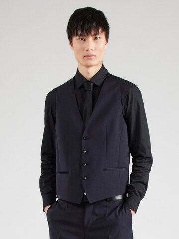 BOSS Gilet 'H-Huge' in Blauw: voorkant