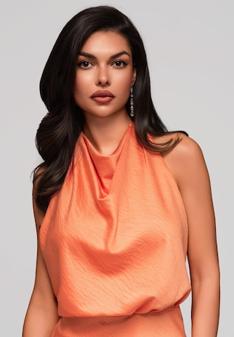 Robe de soirée 'Brianna' Ombre en orange