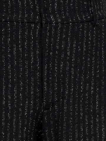 JDY - regular Pantalón plisado en negro