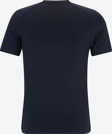 ADIDAS PERFORMANCE Funkční tričko 'Techfit 3-Stripes ' – modrá