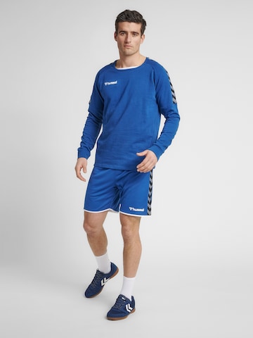 Hummel Sportsweatshirt in Blauw