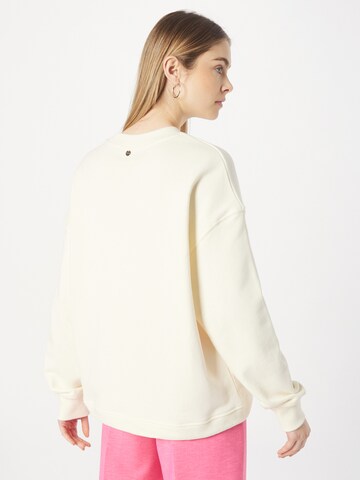 Sweat-shirt Rich & Royal en blanc