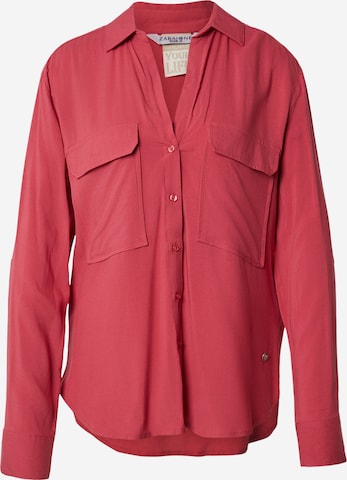 ZABAIONE Pusero 'Ba44bette' värissä vaaleanpunainen: etupuoli