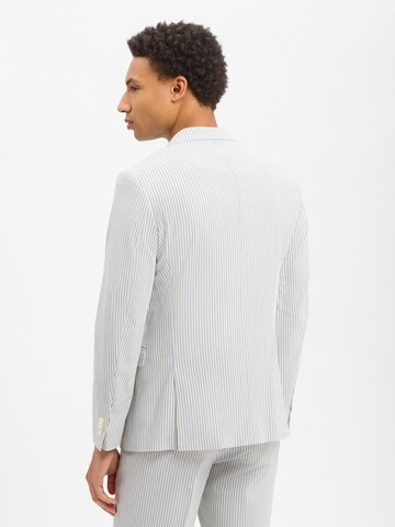 Coupe slim Veste de costume 'Brixdon' Finshley & Harding London en bleu