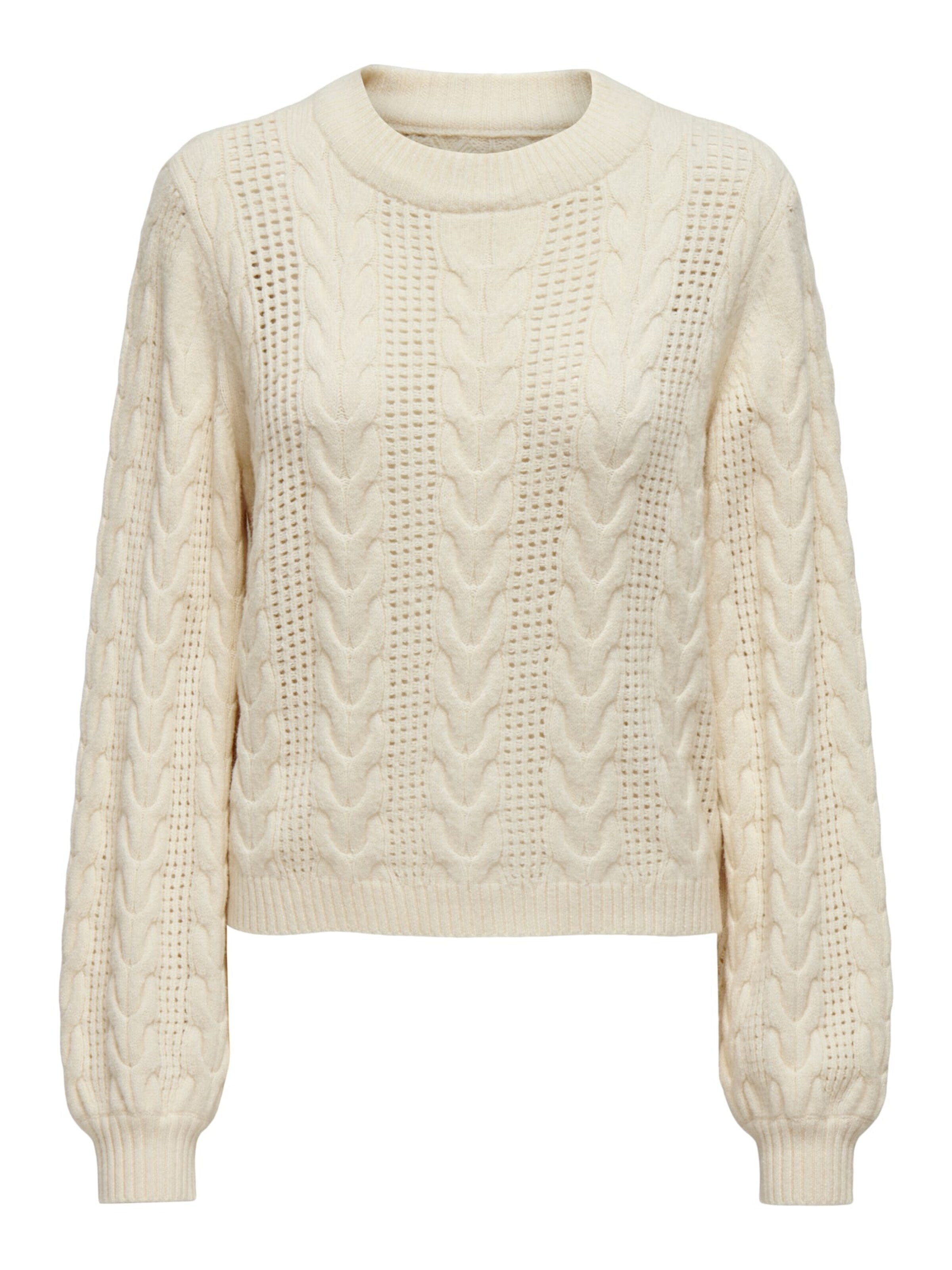 ONLY Sweater 'Rubina' in Beige: front