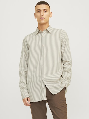 JACK & JONES Comfort Fit Skjorte i grøn: forside