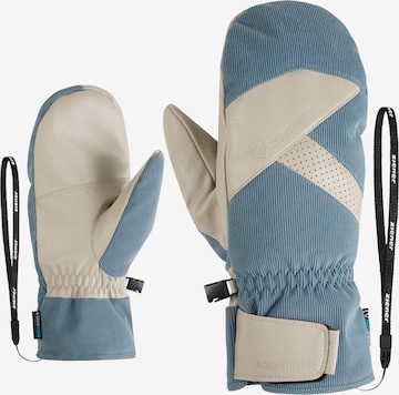 ZIENER Skihandschuhe 'Gettero' in Blau: Vorderseite