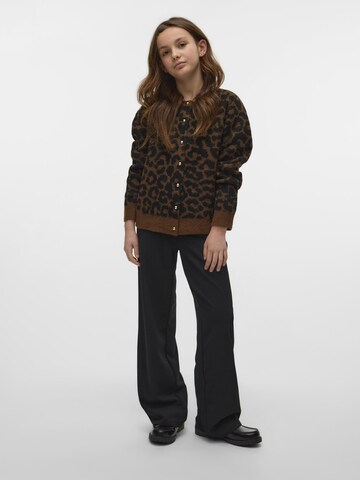 Cardigan 'VMNEWKAI' Vero Moda Girl en marron