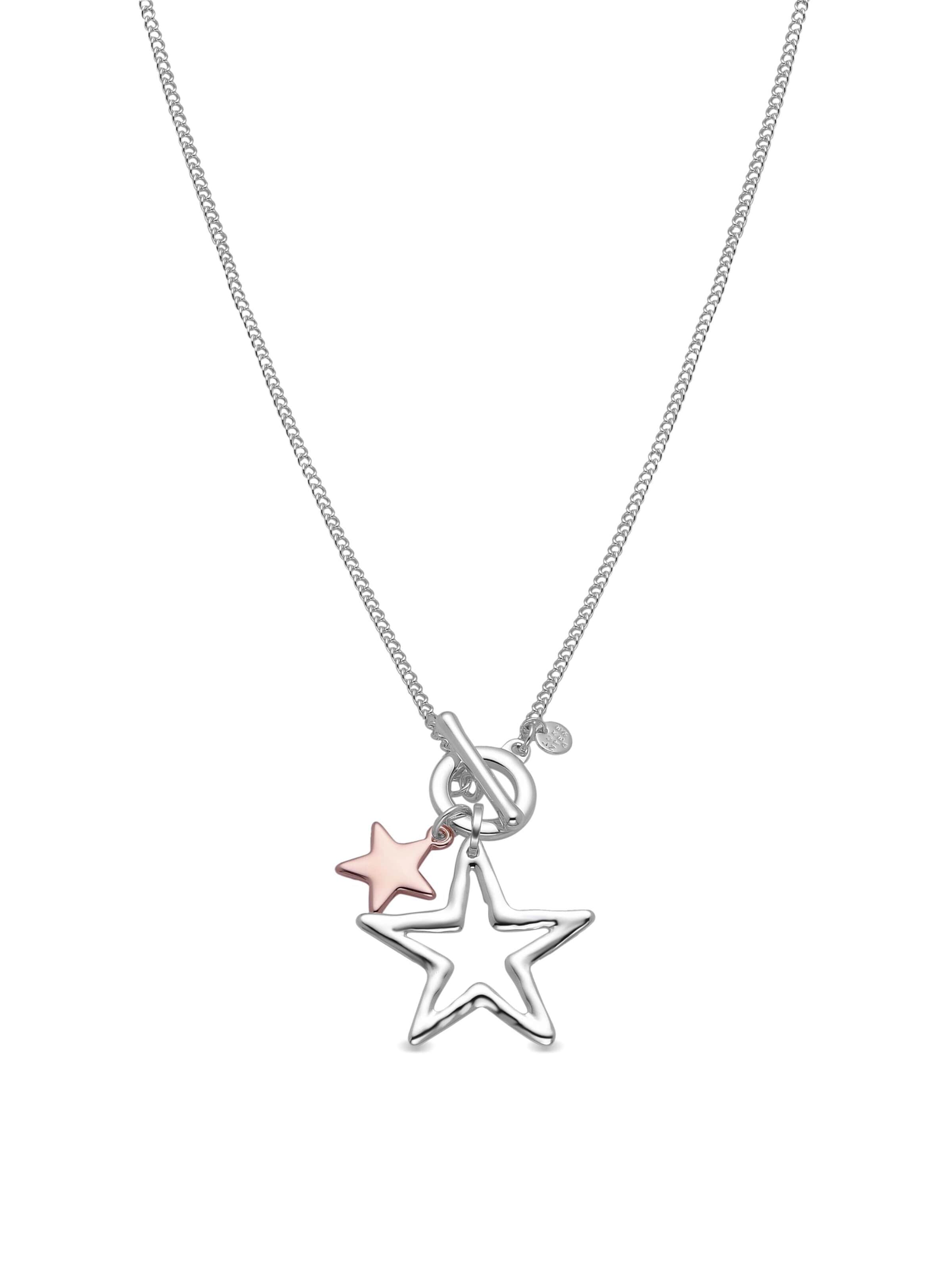 Luxenter Necklace 'Makdo' in Grey: front
