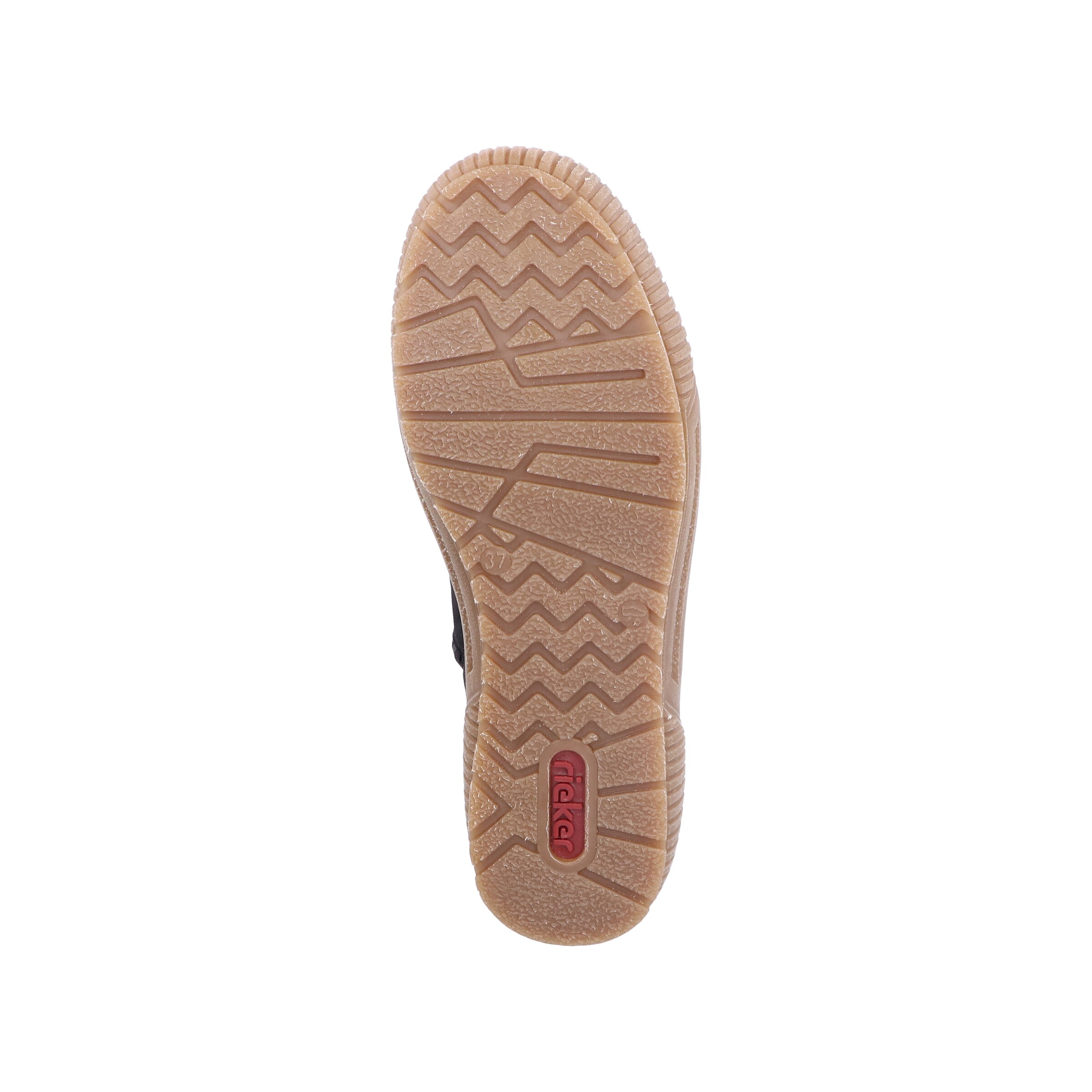 Rieker Schnürstiefelette in Schwarz