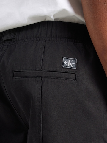 Baggy Pantaloni de la Calvin Klein Jeans pe negru