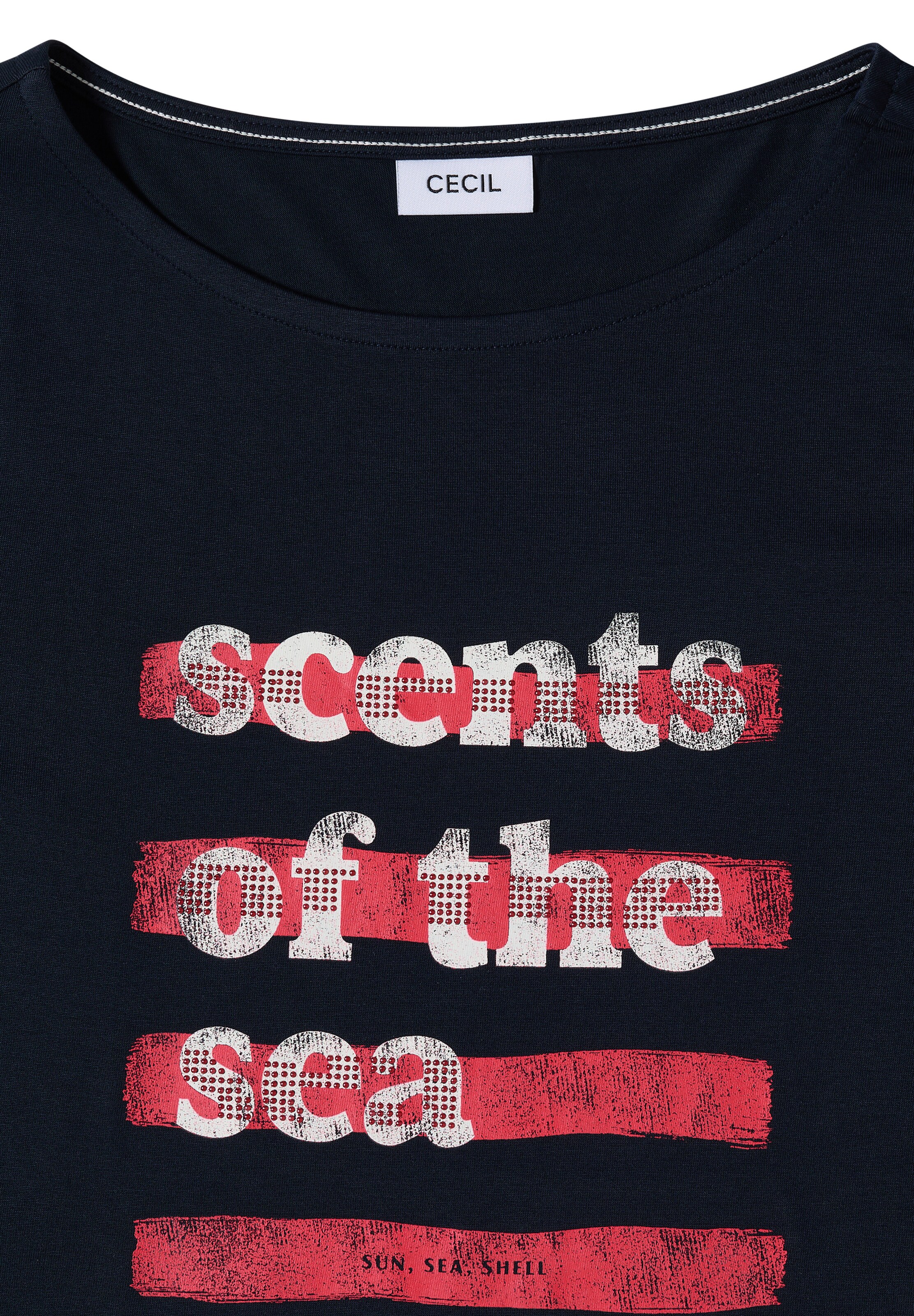 CECIL T-Shirt in Blau