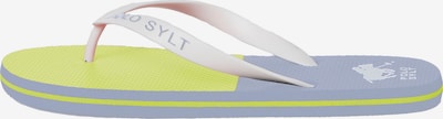 Polo Sylt Zehentrenner in weiß, Produktansicht