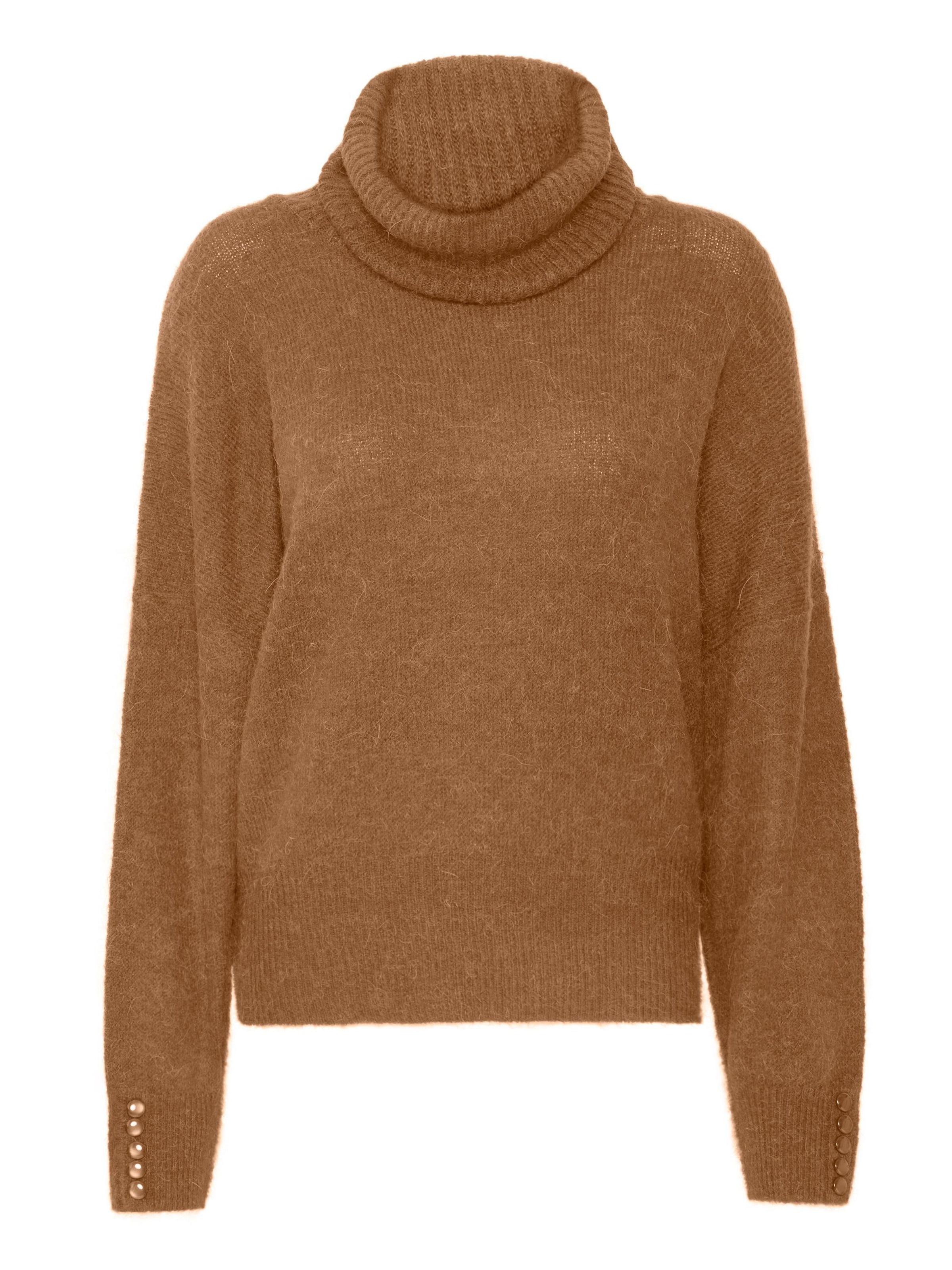 ICHI Pullover 'Kamara' i brun: forside