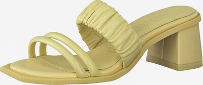 TAMARIS Pantolette in pastellgelb, Produktansicht