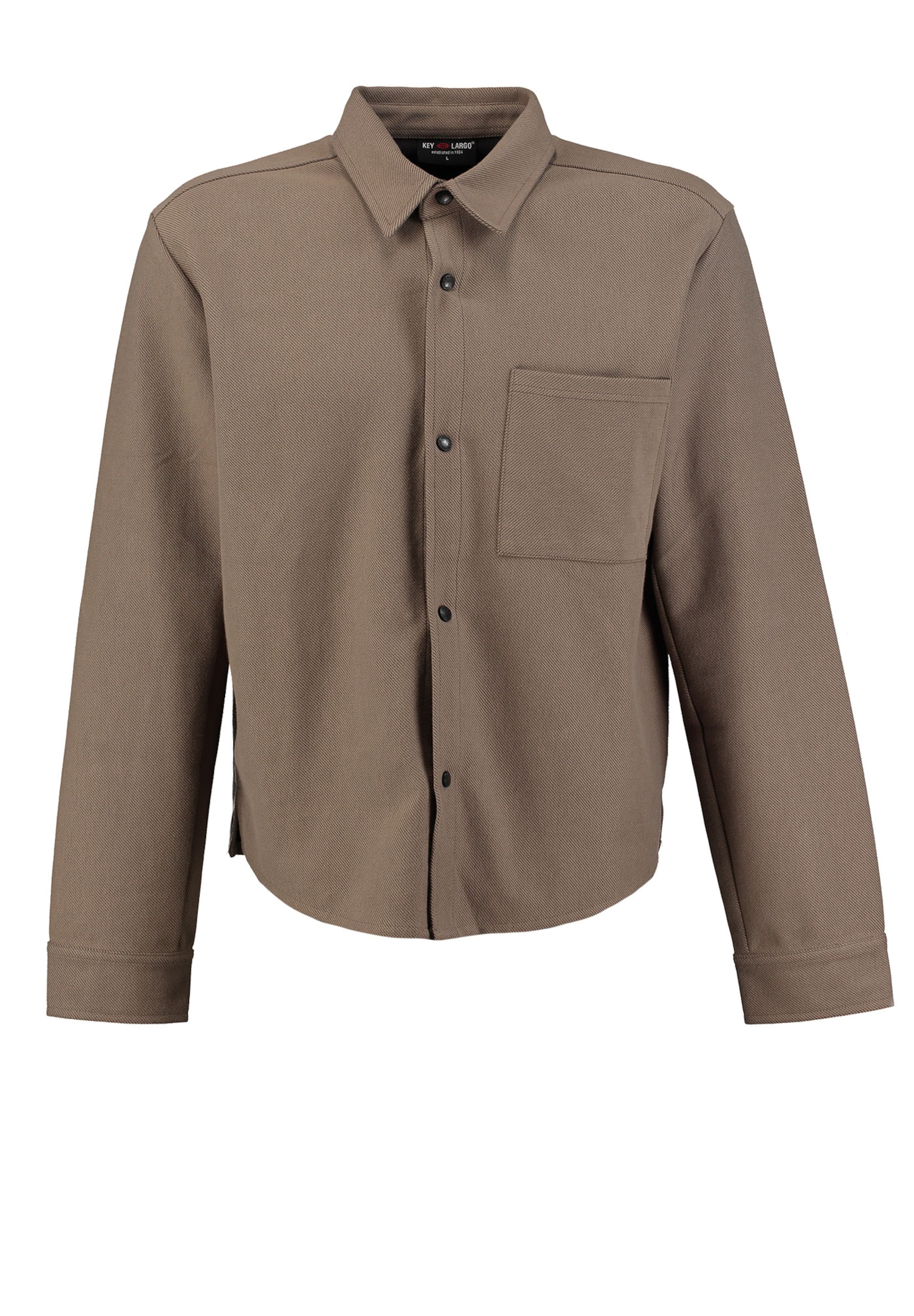 Key Largo Regular fit Ing 'KLMOTION' - barna: elől