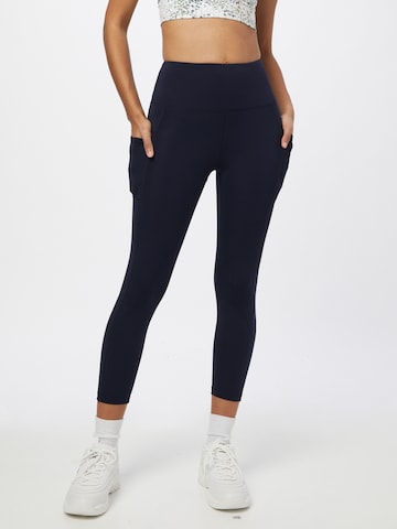 Skinny Pantaloni sport de la Bally pe negru: față