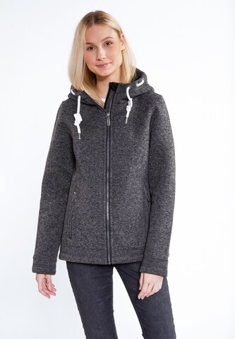 ICEBOUND - Chaqueta polar 'Altiplano' en gris: frente