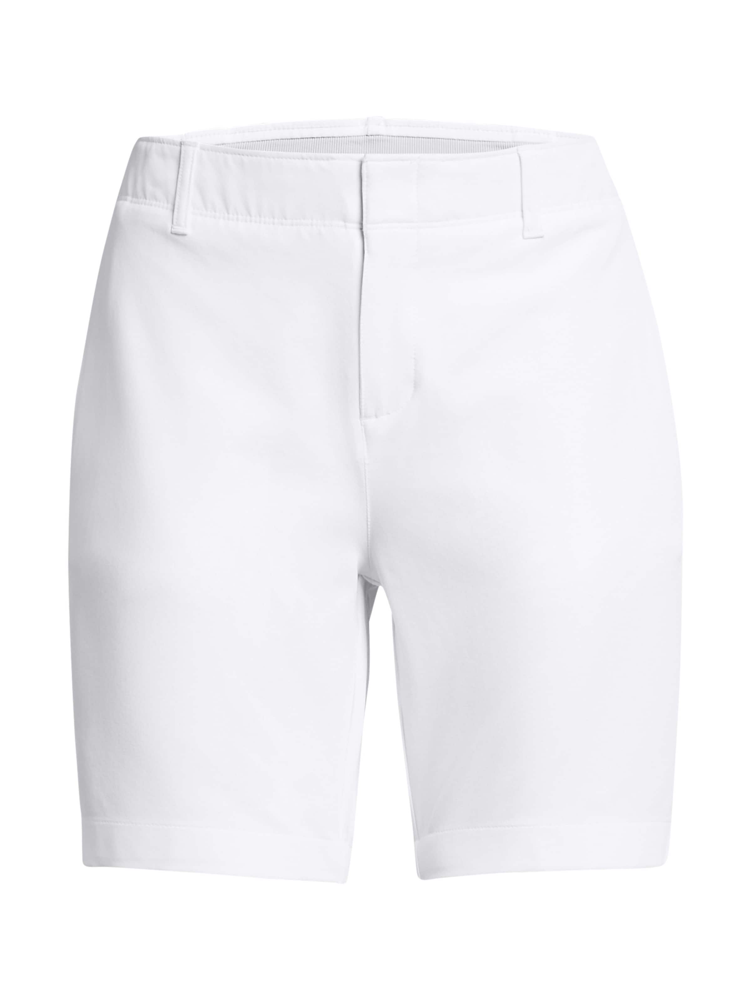 UNDER ARMOUR Regular Sports trousers ' Drive 7' in White: front