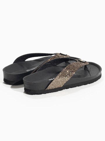 Bayton - Sandalias de dedo en bronce