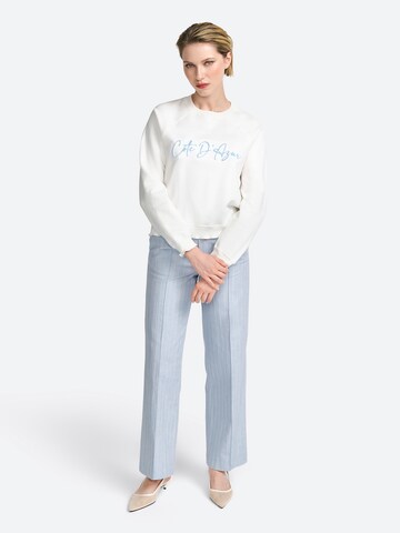 Rich & Royal - Sudadera en blanco: frente