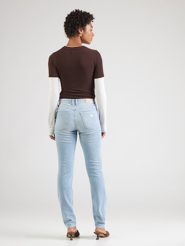 Coupe slim Jean '1981' GUESS en bleu