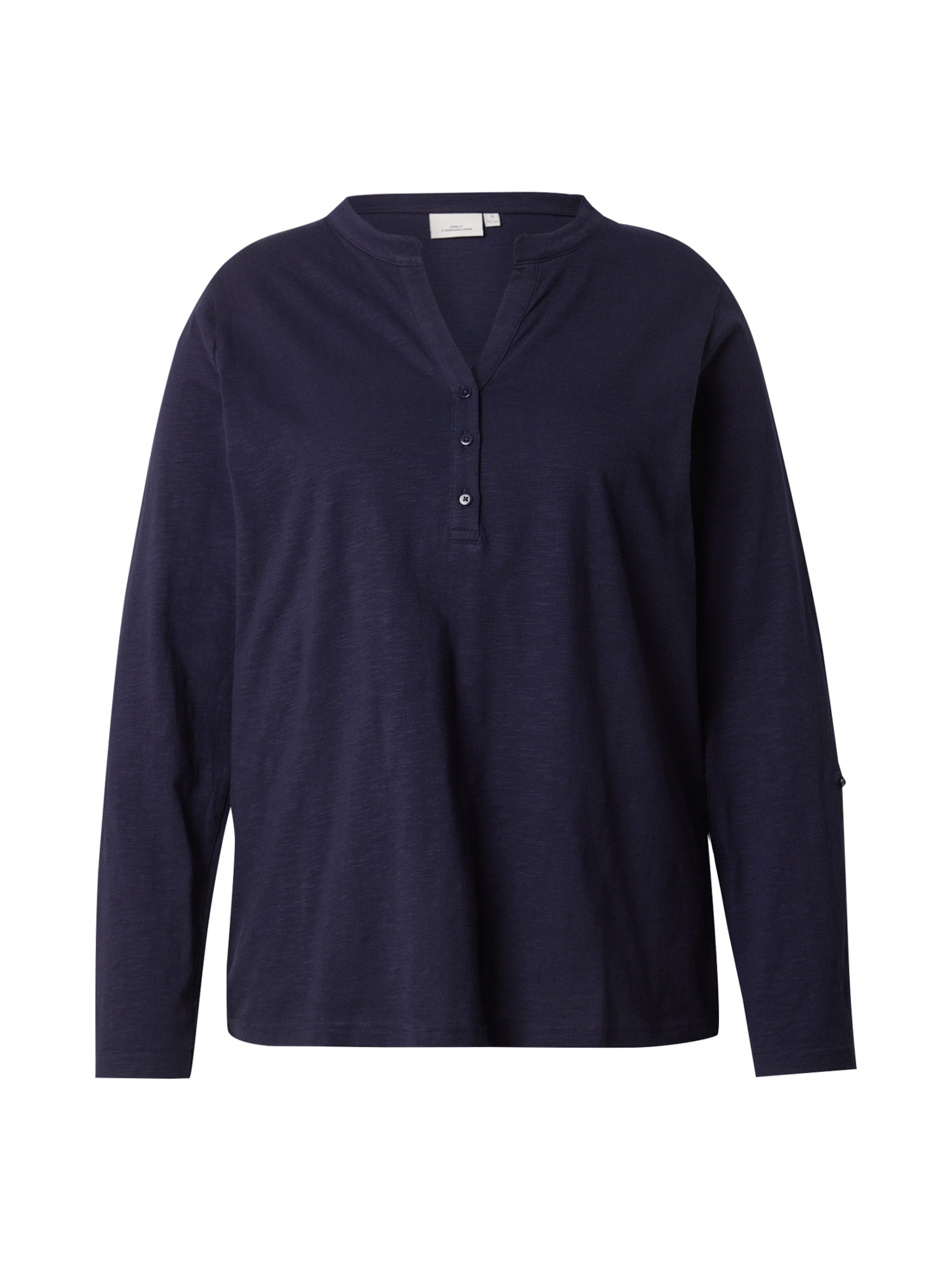 Camicia da donna 'CARSCARLETTA' di ONLY Carmakoma in blu: frontale