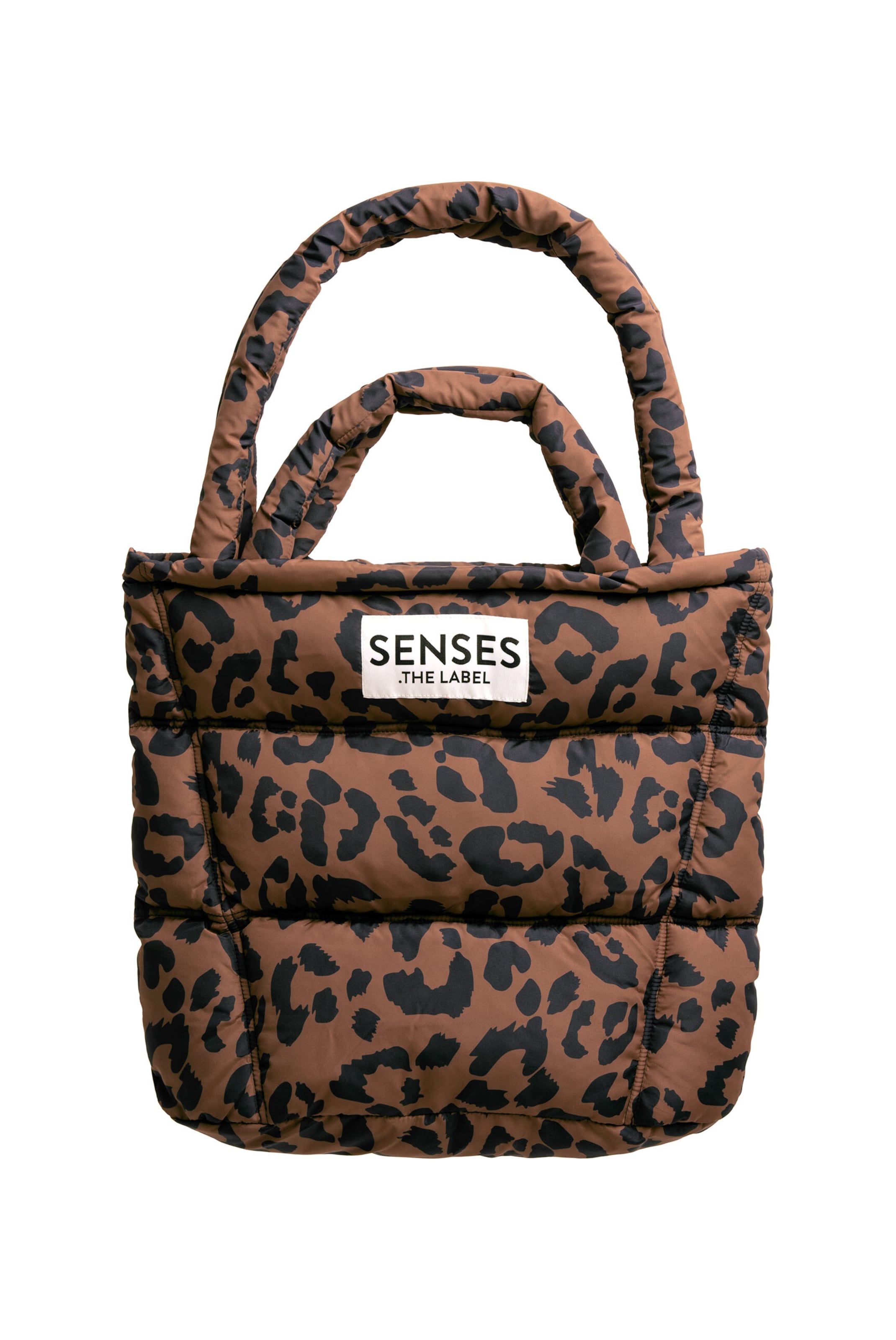 SENSES.THE LABEL Pouch in Brown: front