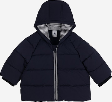 mėlyna PETIT BATEAU Žieminė striukė: priekis