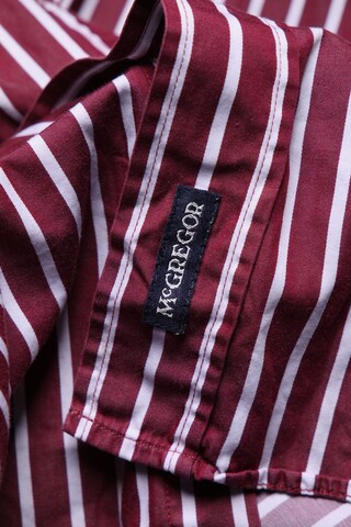 McGREGOR Button Up Shirt in L in Red