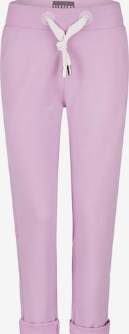 Pantaloni 'Brinja' di Elbsand in rosa: frontale