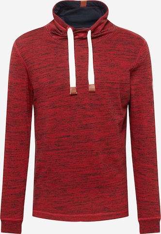 TOM TAILOR Sweatshirt in Rot: front