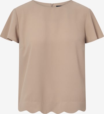 Camicia da donna 'Roche' di Jascha Stockholm in beige: frontale
