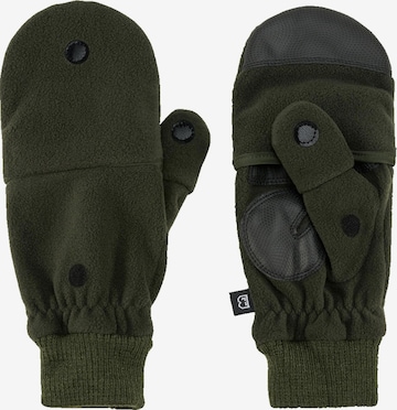 Gants Brandit en vert : devant