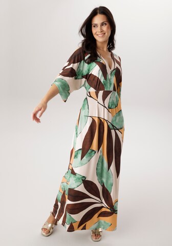 Aniston SELECTED Dress in Brown