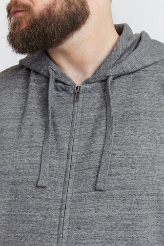 BLEND Zip-Up Hoodie 'Velno' in Grey