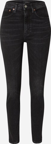 Polo Ralph Lauren Слим Джинсы в Черный: спереди