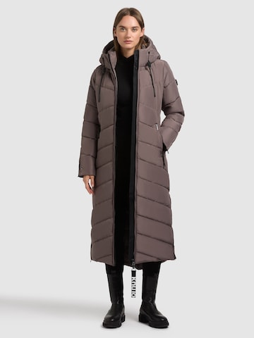 khujo Winter Coat in Brown