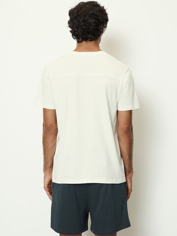 T-Shirt ' Mix & Match Cotton ' Marc O'Polo en blanc
