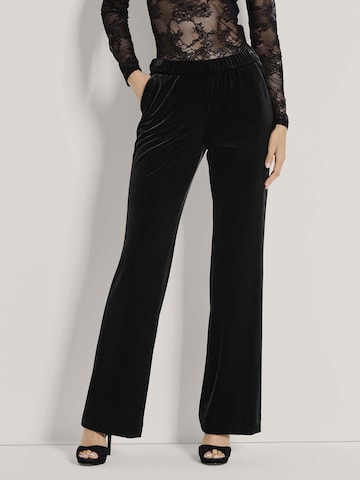 Loosefit Pantalon MADELEINE en noir : devant
