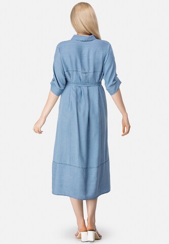 HELMIDGE Kleid in Blau