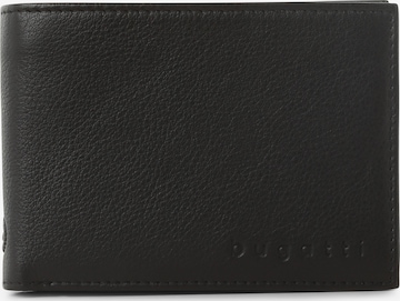 bugatti Wallet in Black: front