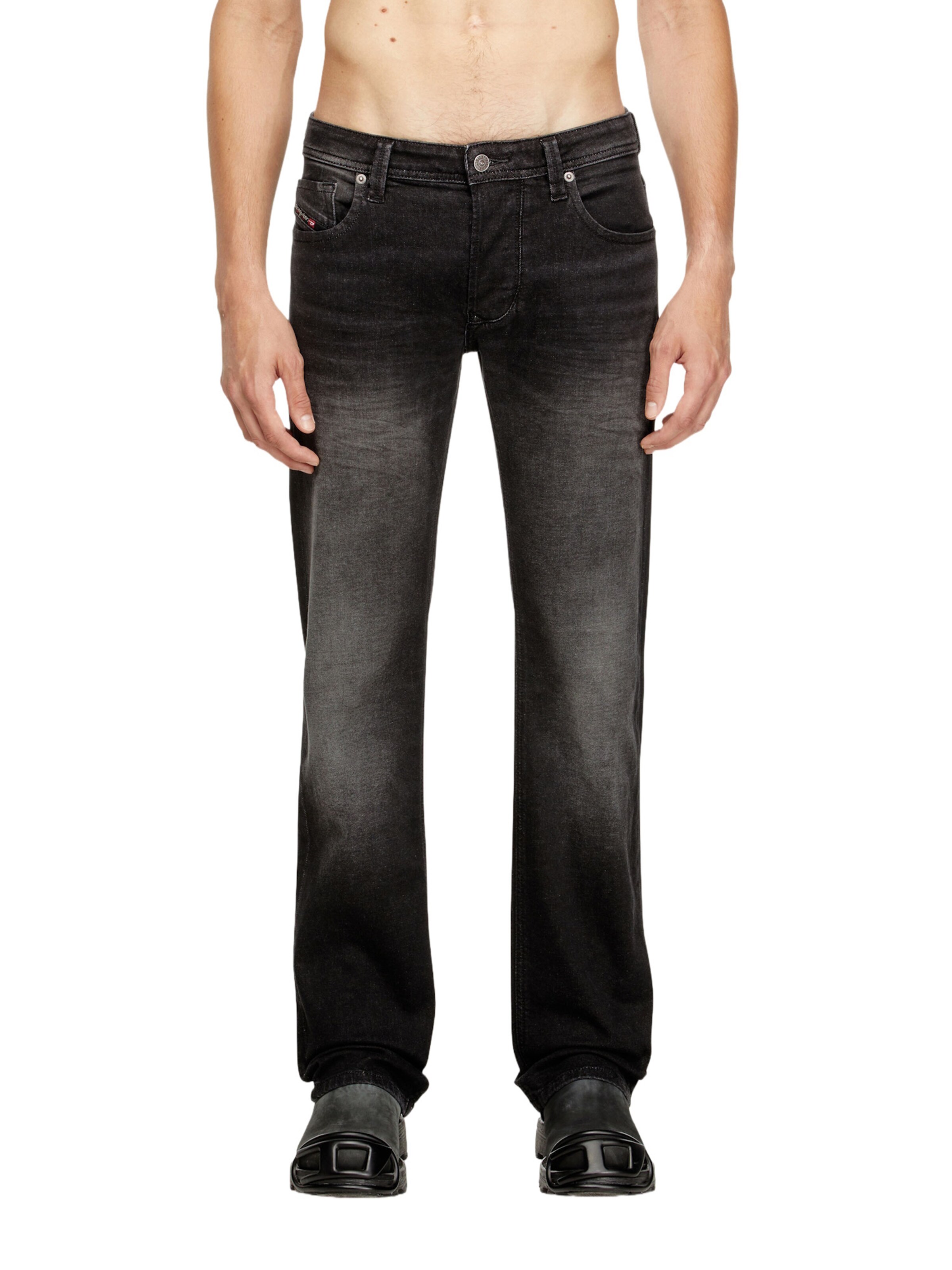 regular Jeans '1985 LARKEE' di DIESEL in nero: frontale