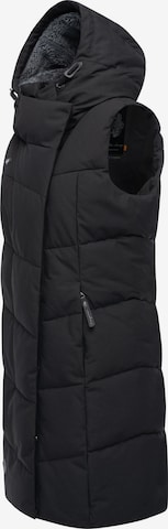 Ragwear Sportweste 'Pavla' in Schwarz: Vorderseite