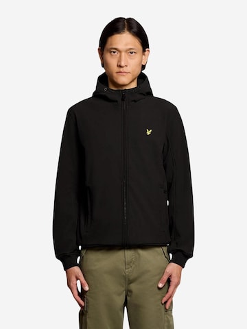 Parka invernale 'Fleece Back Softshell JK2110V' di Lyle & Scott in nero