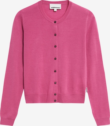 Cardigan ' OPHALIAA MERINO ' ARMEDANGELS en rose : devant